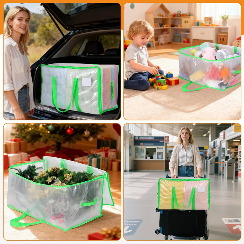 Brayden Studio Storage Tub & Tote, Green
