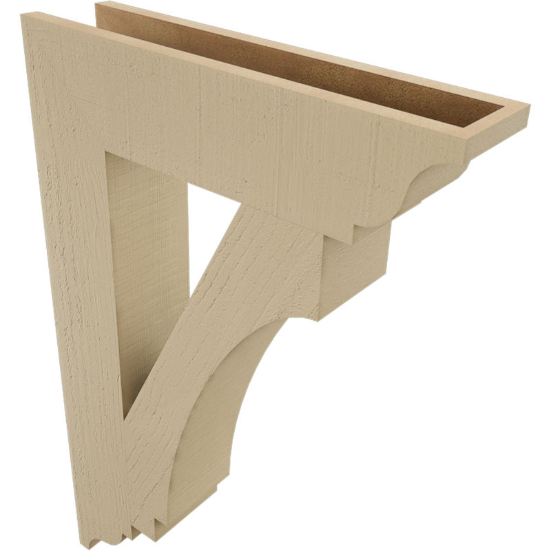 Support en bois de cèdre impérial traditionnel Imperial, H 36 po x l 5,5 po x P 24 po