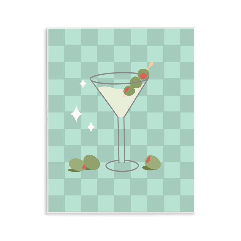 «Chequered Martini» par Anna Quach