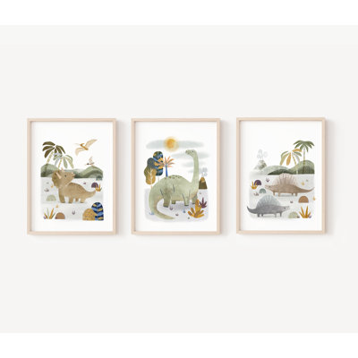 Dinosaur Paper Print  - Unframed Prints