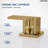 Widespread Bathroom Faucet 3 Hole, 2-handle Bathroom Sink Faucet with Drain Assembly-125423856