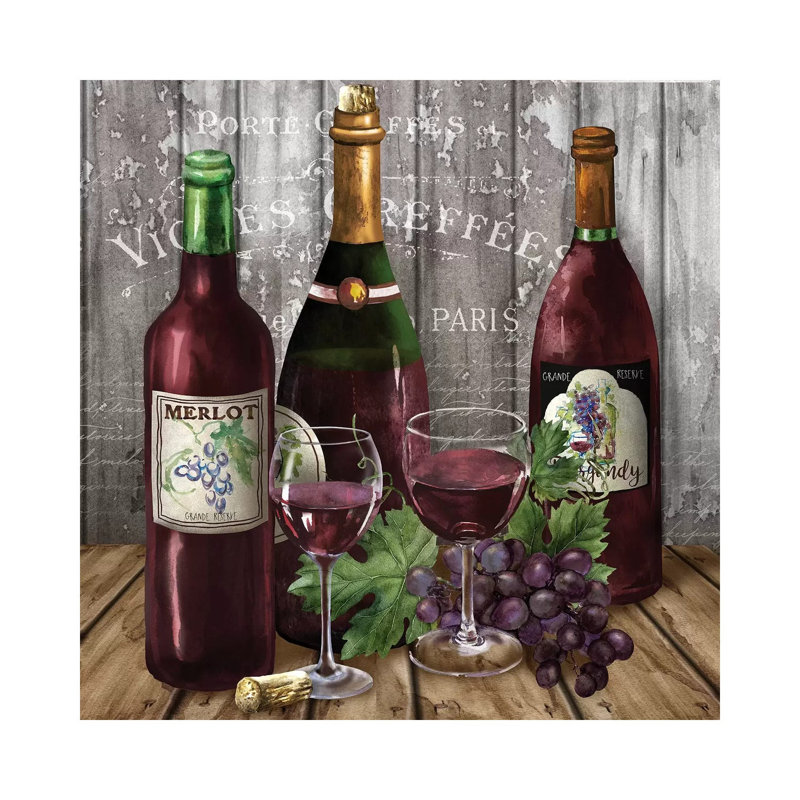 Delicious Reds I by Conrad Knutsen - Wrapped Canvas Print, 93.98 cm H x 93.98 cm W x 1.91 cm D