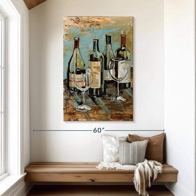 Yarlin Wine I, 48" H x 32" W
