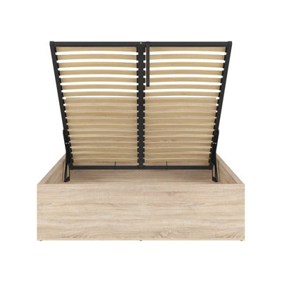 Ivarr Ottoman Bed with Lift-Up Storage
