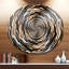 «Rotating Fractal, Abstract Design», reproduction d'impression sur métal-20796893