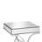 Jeffery Mirrored Glass Top End Table-51658327