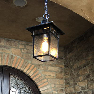 Lanterne suspendue d'extérieur 1 lumière Clora