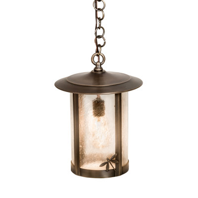 Luminaire suspendu à cylindre simple 1 lumières Evelin