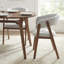 Riverton Walnut Effect Wooden Frame Dining Chair-1828502564