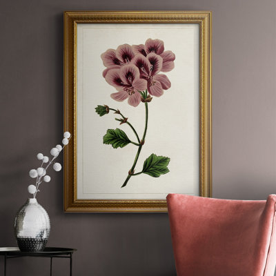 Mauve Botanicals III - reproduction d'art sur toile