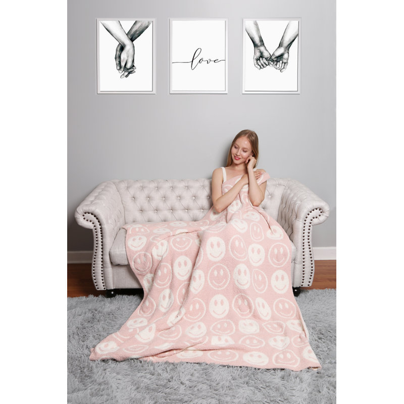 Jeté de lit Mini Luxury , Rose