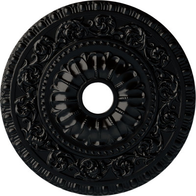 Médaillon de plafond 23 1/2 "x 3 1/2" x P 2 1/8 "(convient aux auvents jusqu'à 3 1/2")