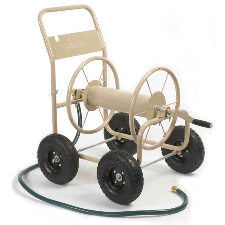 Liberty Garden Steel Cart Hose Reel - Wayfair Canada