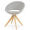 Crescent 17.5'' H Wool Upholstered Side Chair