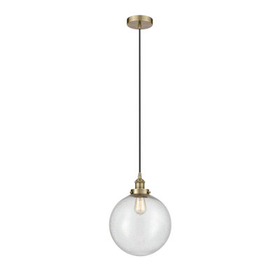 Luminaire suspendu sphère 1 lumière Frederick