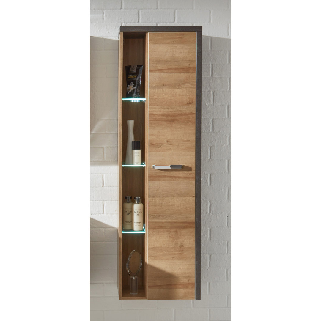 48 x 160 cm Badschrank Masinovic