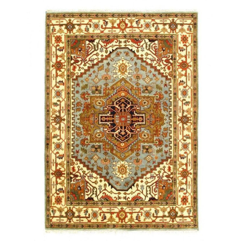 Oriental Area Rug in Blue