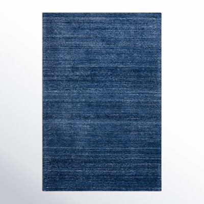 Beltsville Handmade Recycled P.E.T Blue Rug