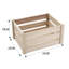 Lily Manor Solid Wood Storage Tub & Tote