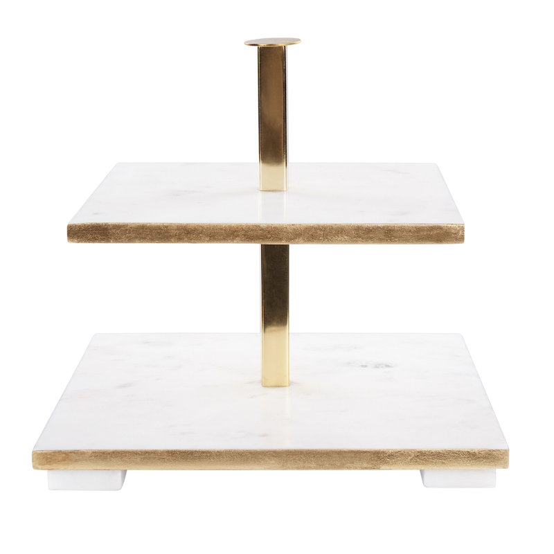 Ayak Marble Tiered Stand