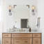 Applique murale moderne en métal CurveCurio 10 po pour chambre et vestibule, design contemporain-980936247