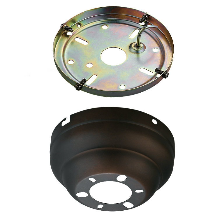 Adelone Ceiling Fan Canopy, Roman Bronze