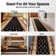 Tapis d'escalier Almore Fleur De Lis