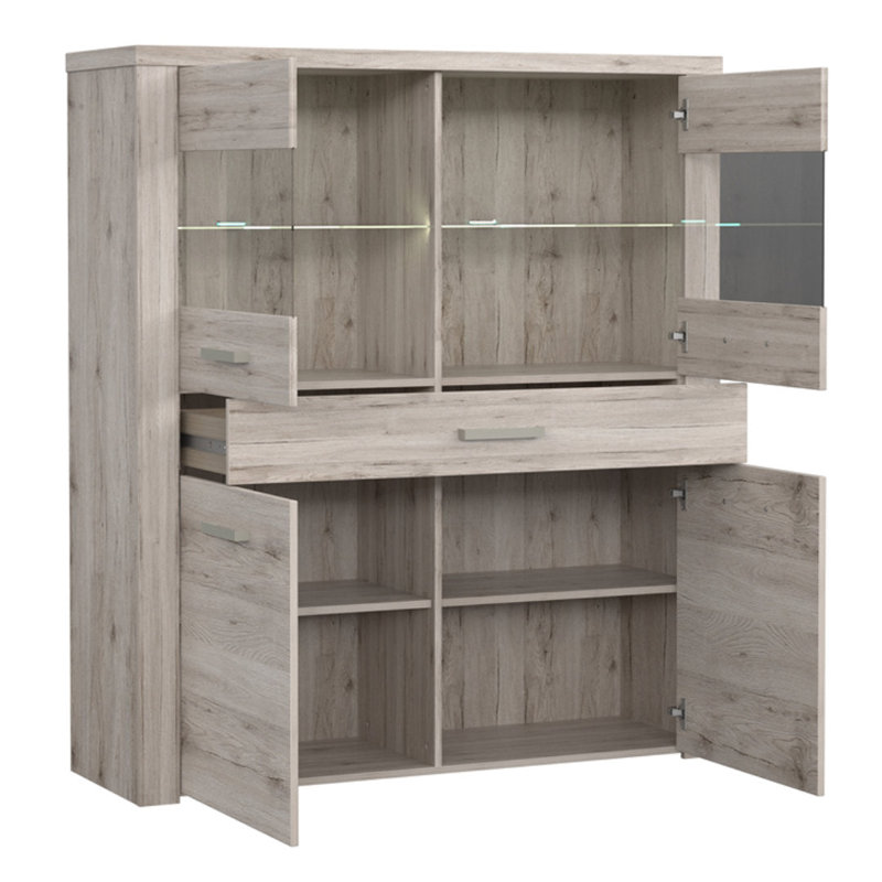 Casoria 127 cm W Display Cabinet