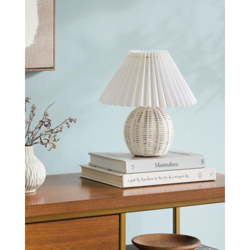 Lampe de table Bajo, White, Traditional