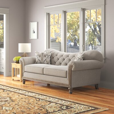 Audio 88"" Rolled Arm Sofa with Reversible Cushions -  Kelly Clarkson Home, 0928134F7D814DE7896F5591CE305244