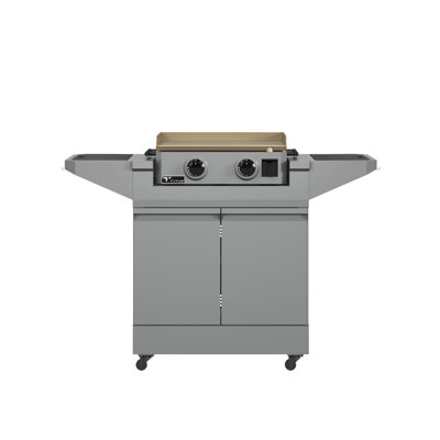 TYTUS Emberwood Gas Griddle with Prep Cart