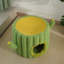 Lit pour chat Fairela - Cactus Sisal Bucket - Mignon chat en peluche