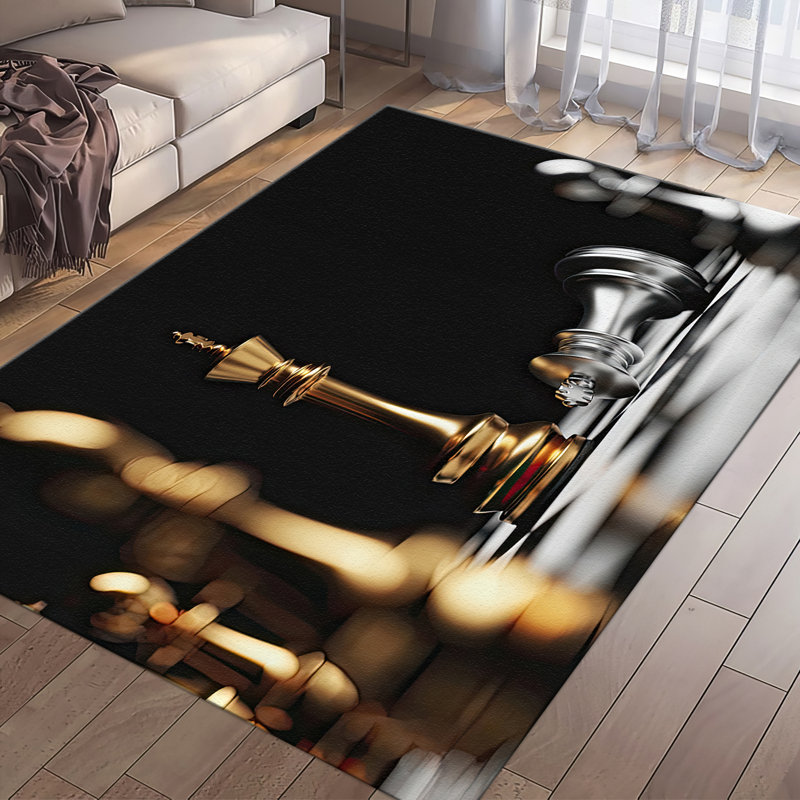 Large Soft Pile Printed Rug with Intricate Floral Design Ideal for Living Room and Bedroom Home Decor, Runner 3'3" x 9'2"