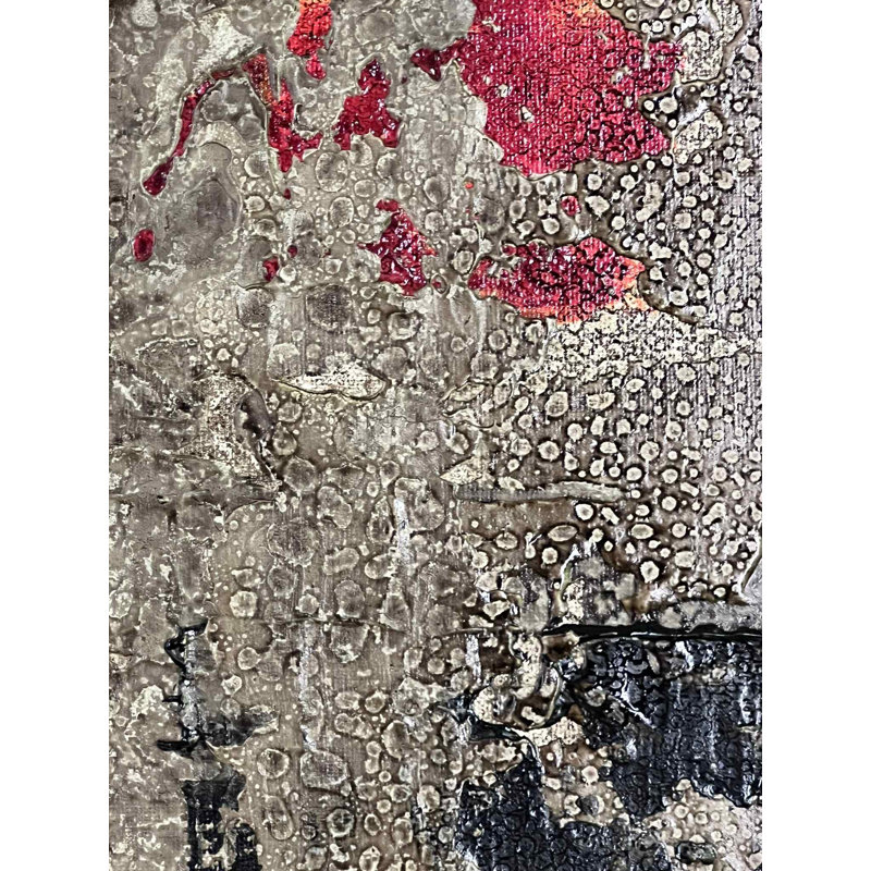 Basalt No. 4 - Original Mixed-Media Abstract Painting by J. Kent Martin