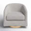 Hazel Swivel Armchair-1467690291