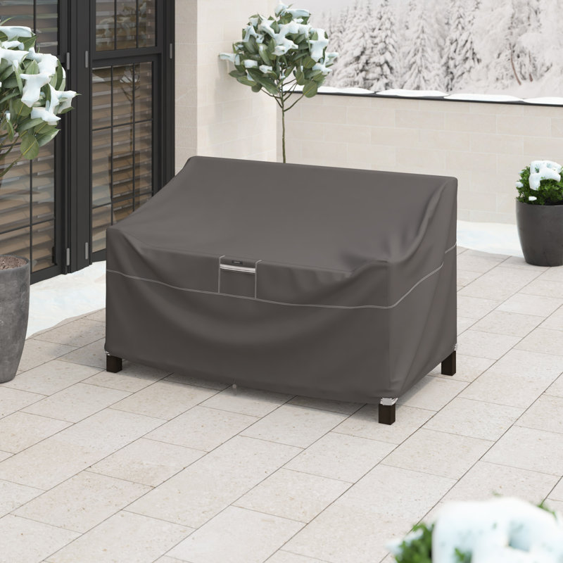 Housse pour meubles d'extérieur / canapés d'extérieur Jaylon, H 31 po x l 58 po x P 32,5 po