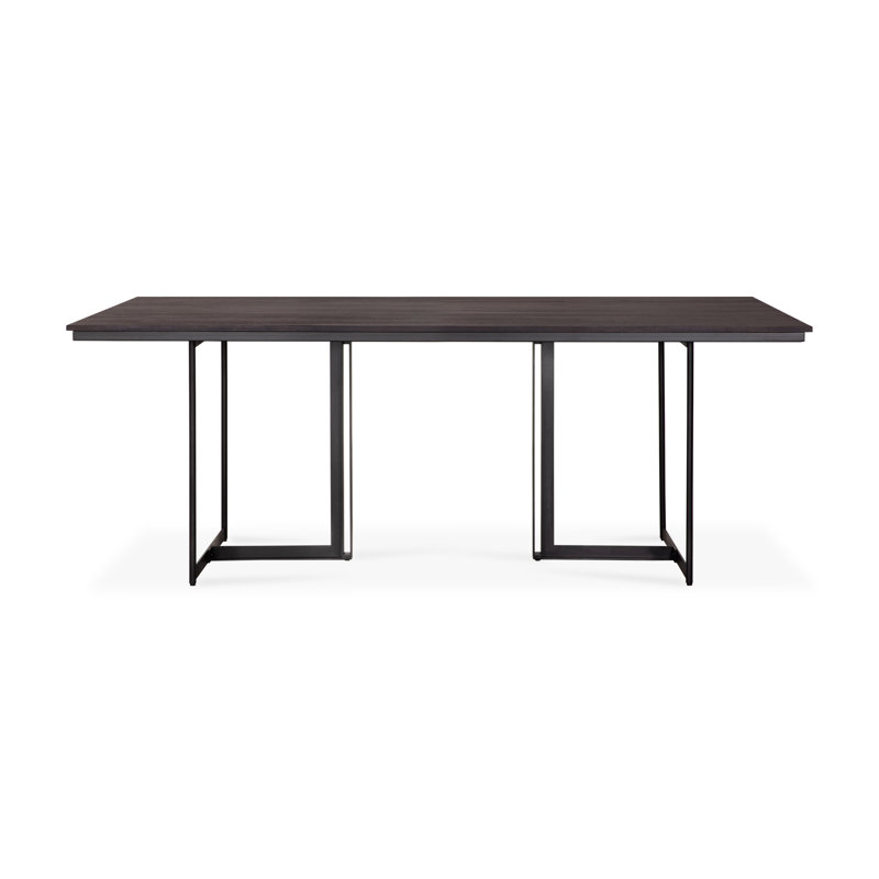 Tacet Solid Wood Dining Table, 30" H x 79" L x 39.5" W