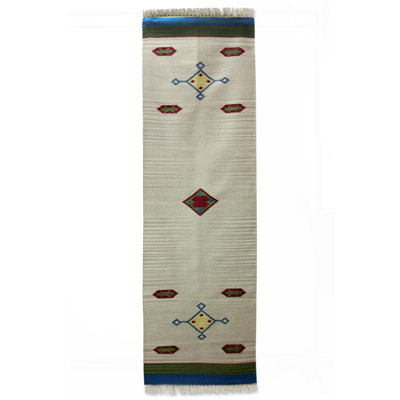 Scoggins Cotton Abstract Indoor Rug