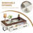 Floating Shelf With Drawer,floating Drawer For Bathroom, White Wall Mounted Desk,pull Out Drawer, 31 Inch Surface, Floating Wall Desk, Hanging Desk