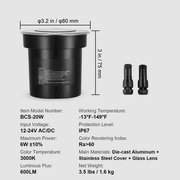 Dimensions du produit