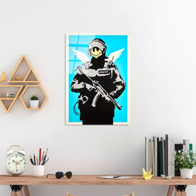 Boze Wall Decor on Tempered Glass