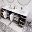 Ensemble de meuble-lavabo double 72 po Spring-90692639
