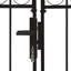 Parthenon Black Metal Gate-1827323718