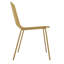 44cm H Slat Back Side Chair in Black-895769112