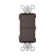radiant 15 Amp Combination Single Pole/Single Pole Rocker Light Switch