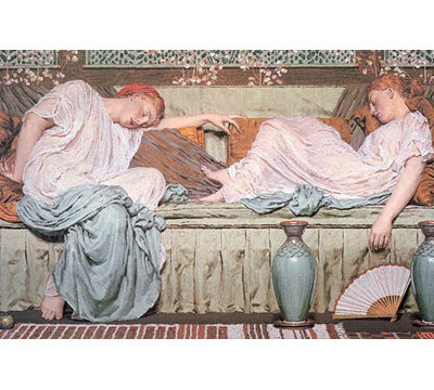 Imprimé pommes par albert joseph moore