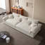 Canapé modulaire en velours blanc-364069760