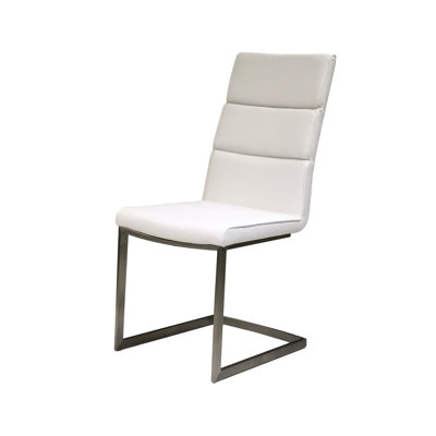Duomo 19'' H Upholstered Metal Side Chair