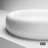 VIGO Elan Bathroom Vessel Sink, Round 17" Matte White Matte Stone™ Vessel Sink for Bathroom Countertop, Bathroom Sink Above Counter, Round Sculptural Gallery-Inspired Modern Vanity Sink