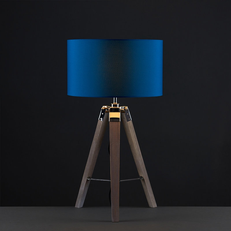Bella Vista Tripod Table Lamp, Blue
